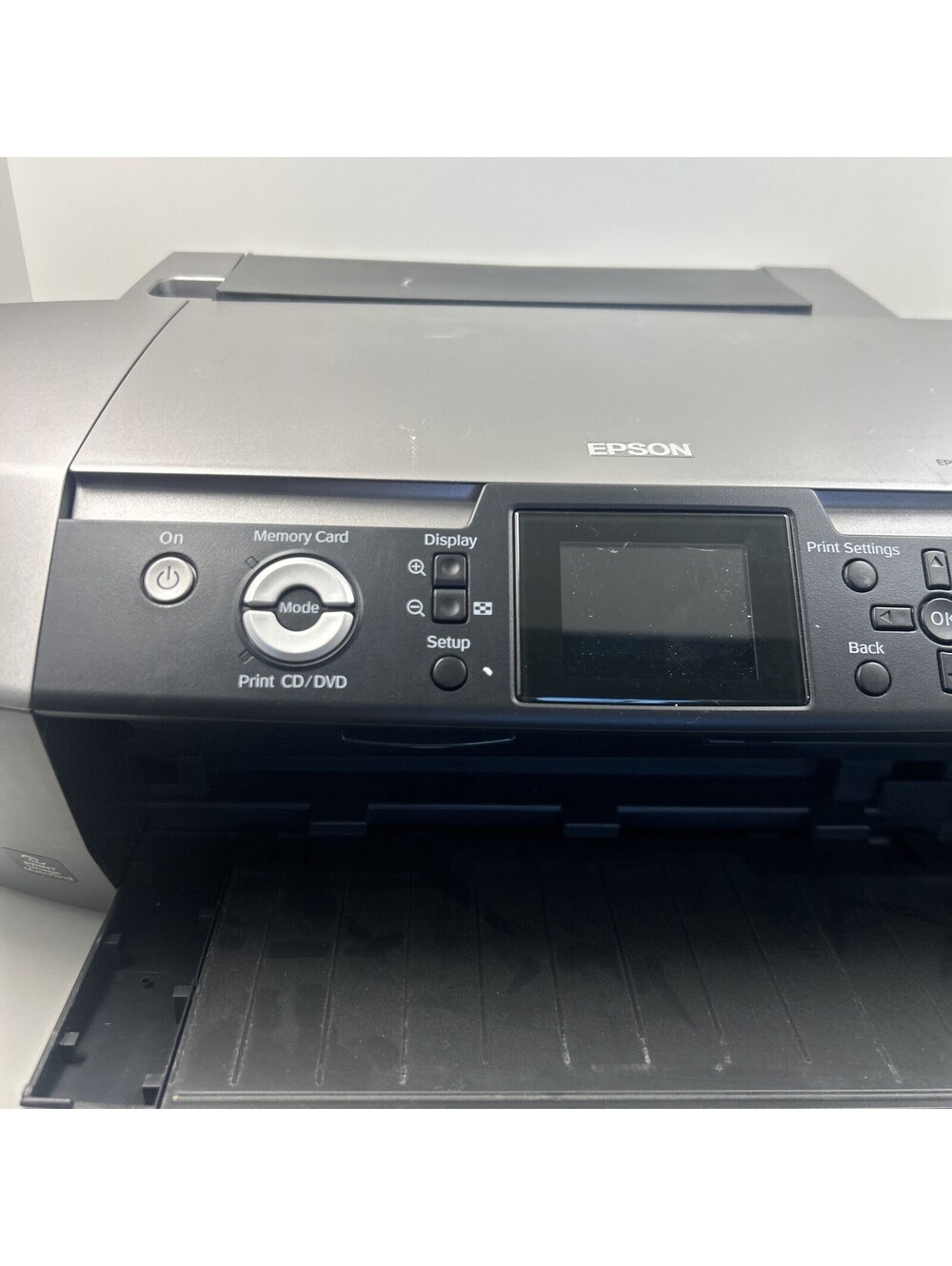 Epson Stylus Photo R340 Ink Jet Printer Model B361A With Power Cable - Picture 2 of 6